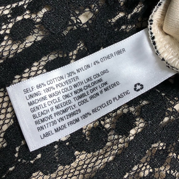 Black Lace Two Piece Set (NWT) - Picture 4 of 6